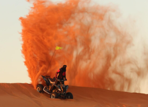 Premium Evening Desert safari with Quad Bike