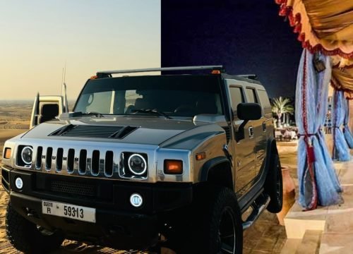 VIP Hummer Desert Safari with premium 5star camp